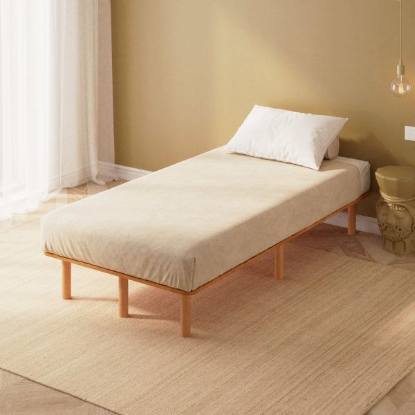 Beorn Tek Kişilik Karyola - Masif Kayın Ağacı Karyola | Demontha