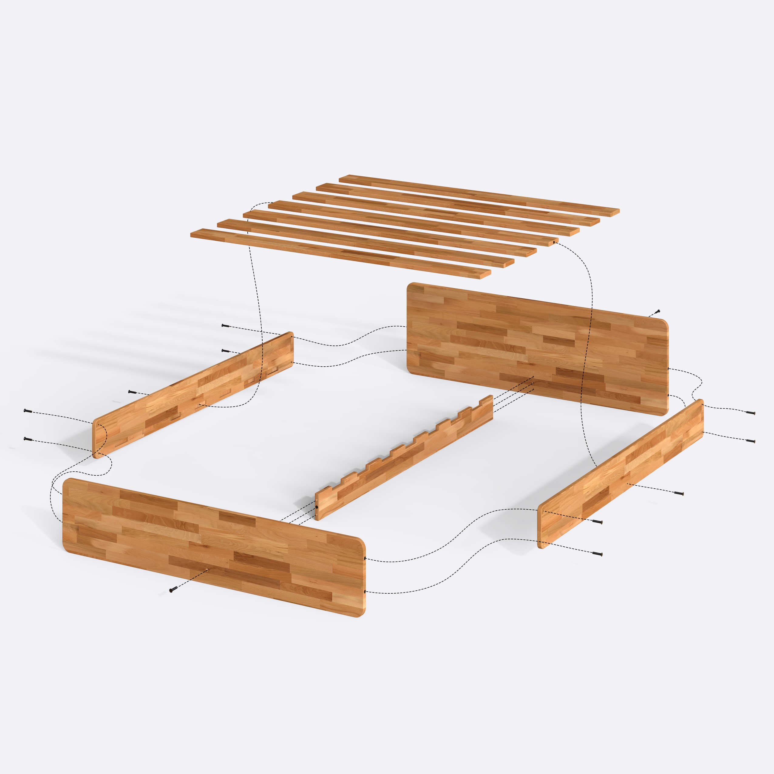 Rory Çift Kişilik Karyola Görsel 5 - Demontha Karyola