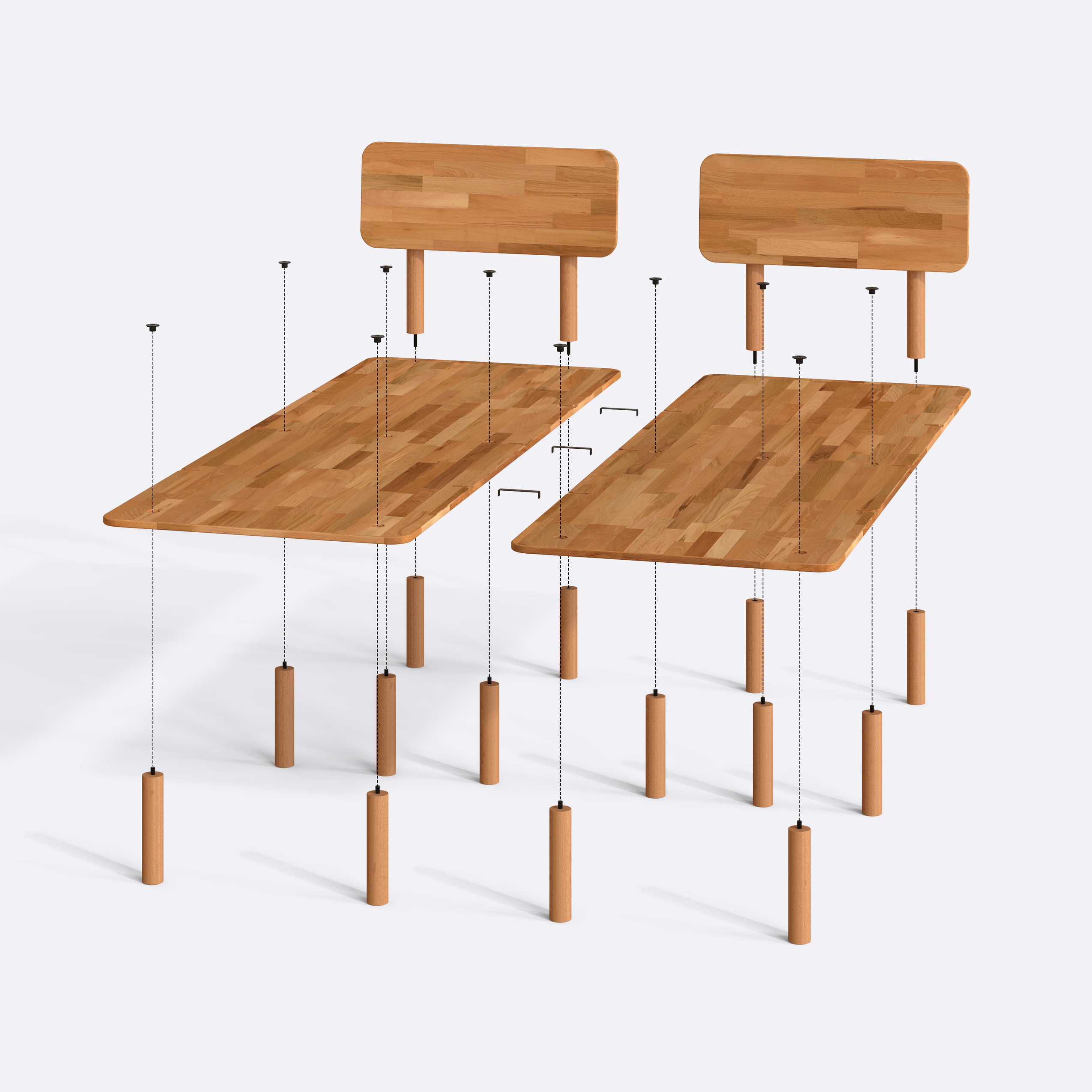 Nuala Çift Kişilik Karyola Görsel 5 - Demontha Karyola