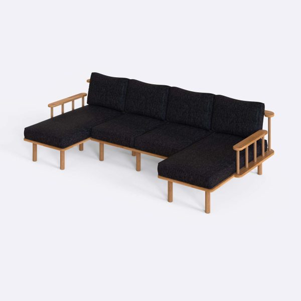 Alternative view of Lore Çift Köşe Koltuk