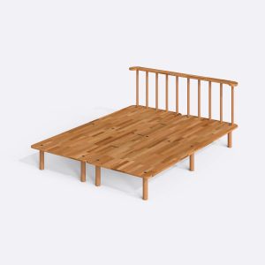 6245-2 Lore Çift Kişilik Karyola Yan Görünüm - Demontha Karyola