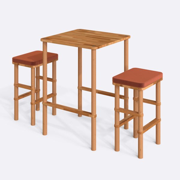 Alternative view of Gisa Bar Masası ve Tabure Takımı