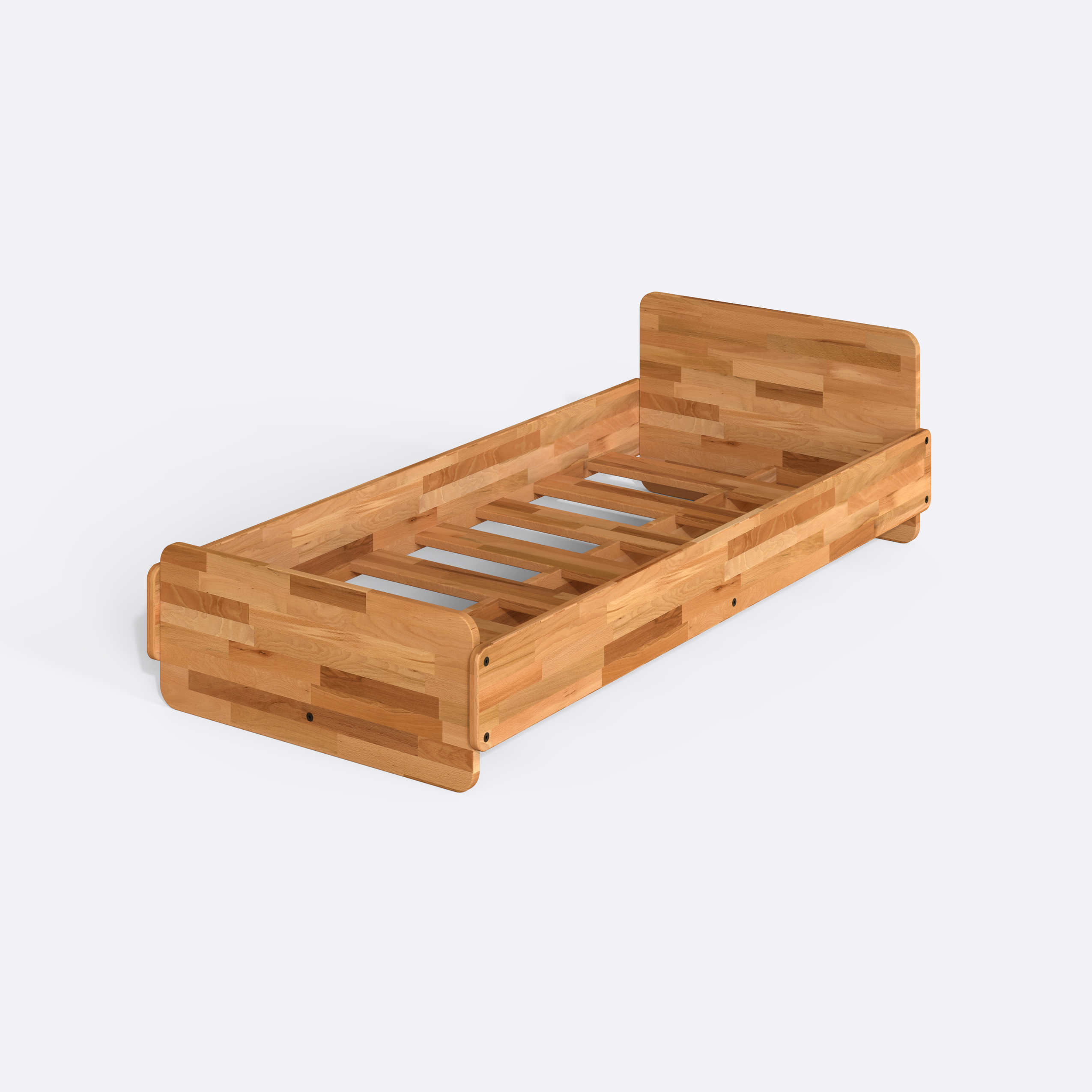 Rory Tek Kişilik Karyola Yan Görünüm - Demontha Karyola