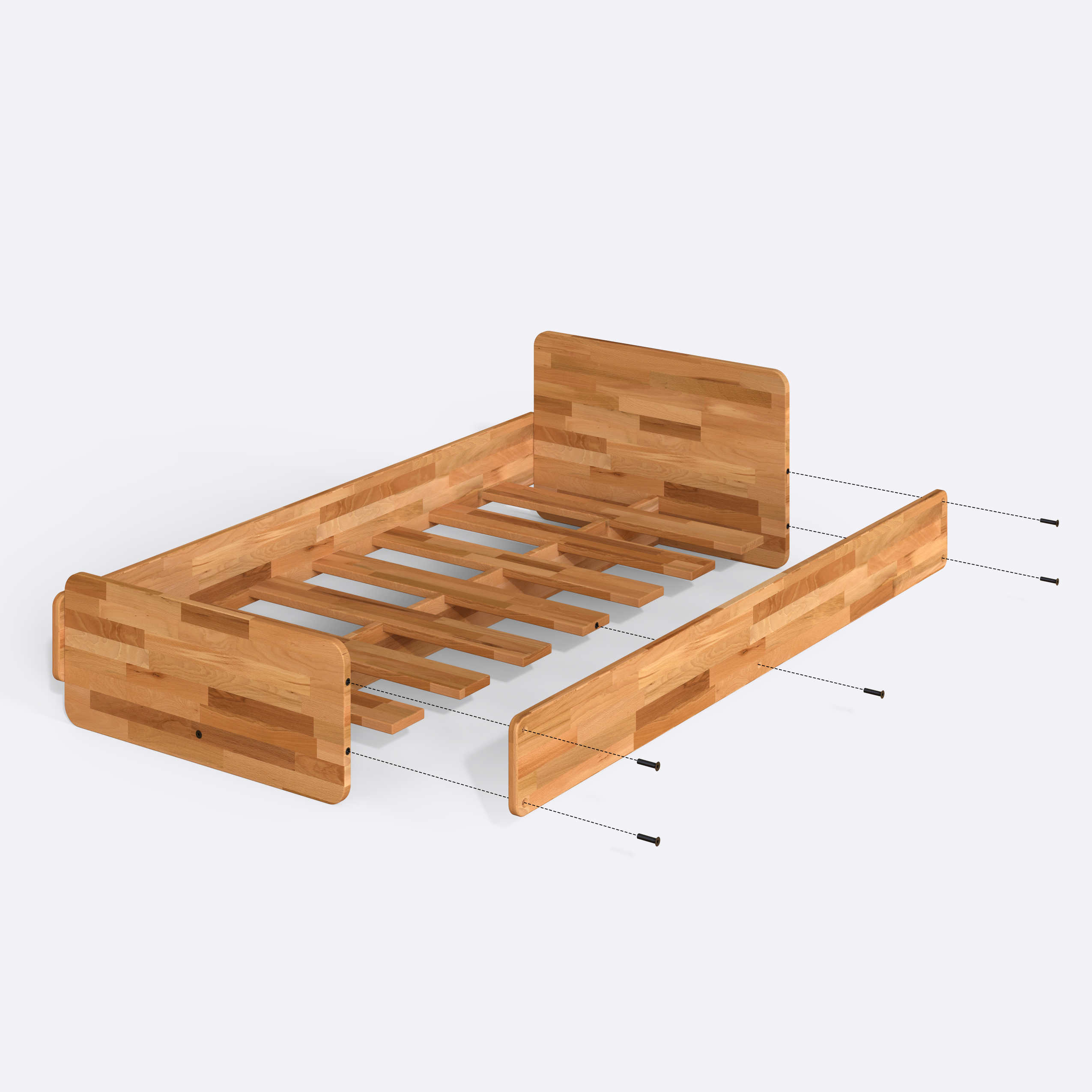 Rory Tek Kişilik Karyola Görsel 6 - Demontha Karyola