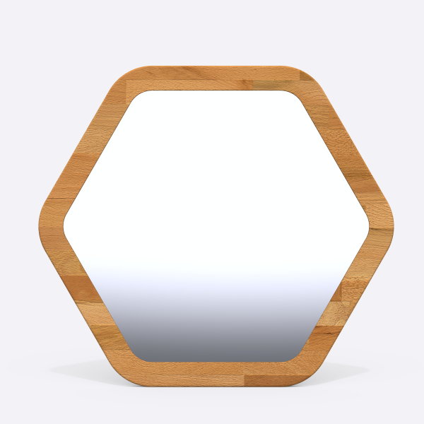 Alternative view of Lue Altıgen Ayna - 58 x 58