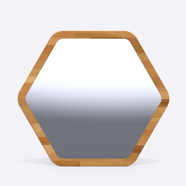 Alternative view of Lue Altıgen Ayna - 78 x 78