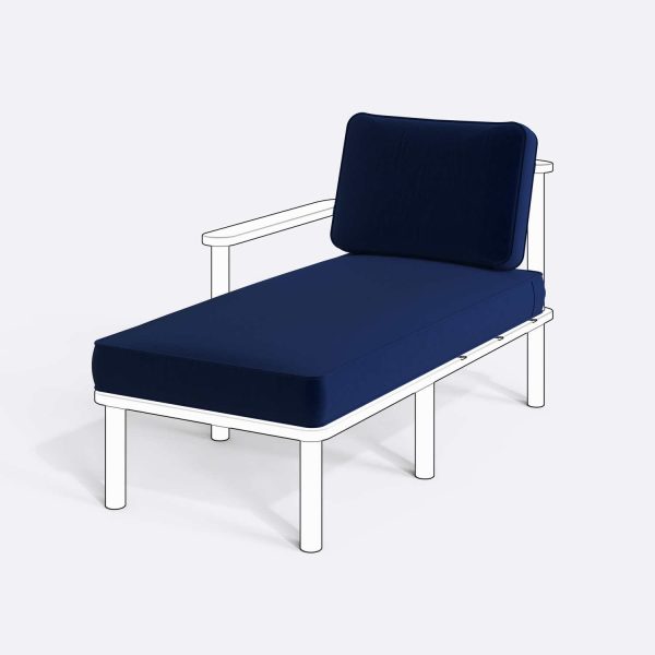 Bral Sağ - Sol Uzanma Koltuğu Kılıfı (Süngersiz)