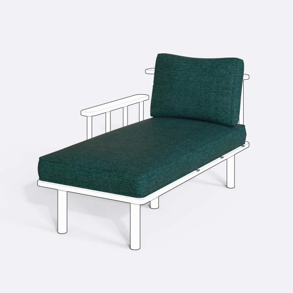 Lore Sağ - Sol Uzanma Koltuğu Kılıfı (Süngerli)