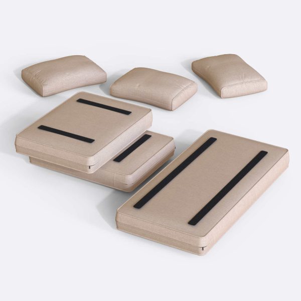 Alternative view of Lore İkili Sağ - Sol Köşe Koltuk Kılıfı (Süngerli)