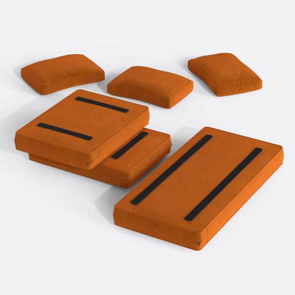 Alternative view of Lore İkili Sağ - Sol Köşe Koltuk Kılıfı (Süngersiz)